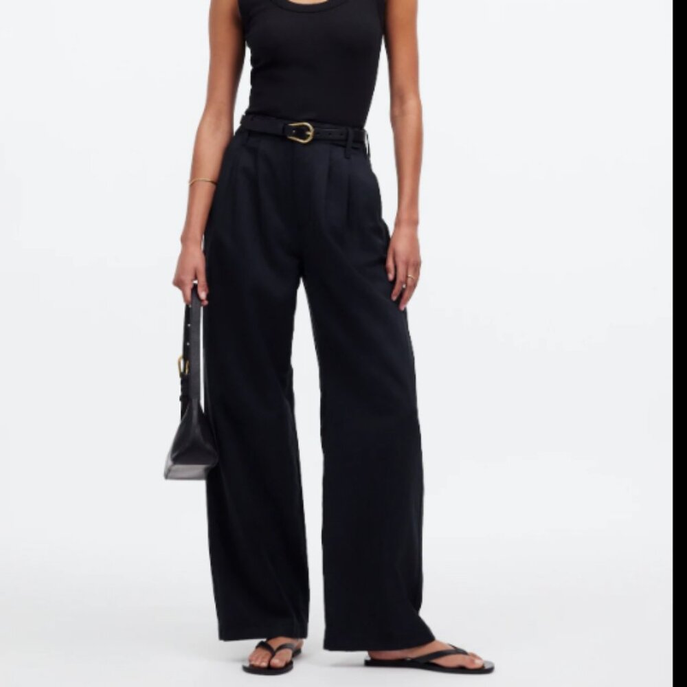Madewell The Harlow Wide-Leg Pant size 2 Petite - brand new, never worn